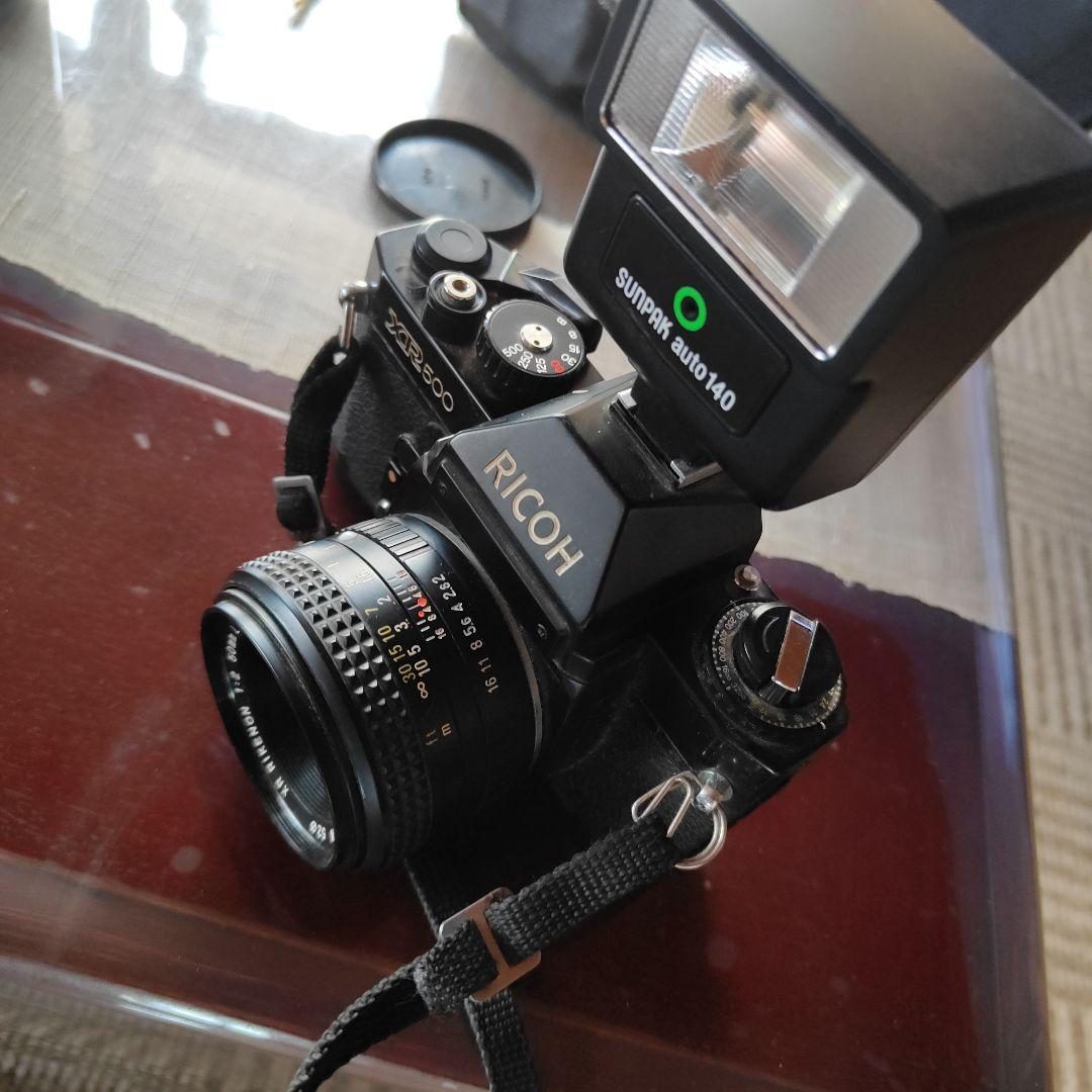 RICOH XR-500 一眼レフカメラ フラッシュ付き