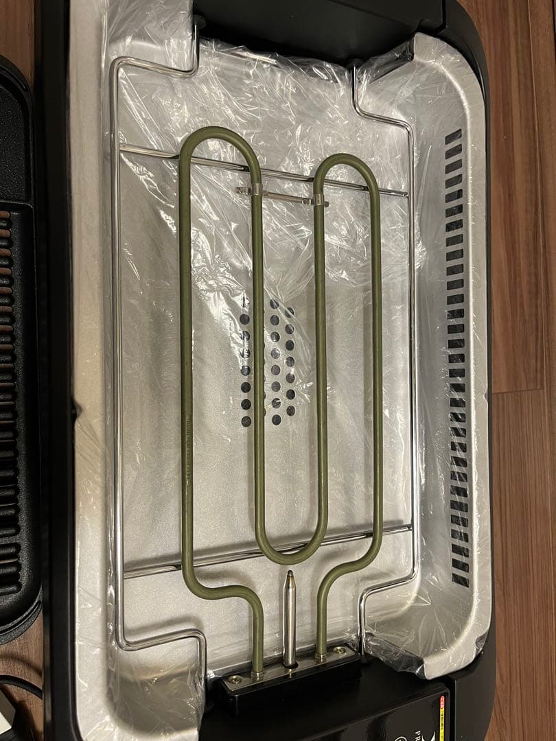 【カイ様用】山善　吸煙焼肉グリル、たこ焼きプレート付き