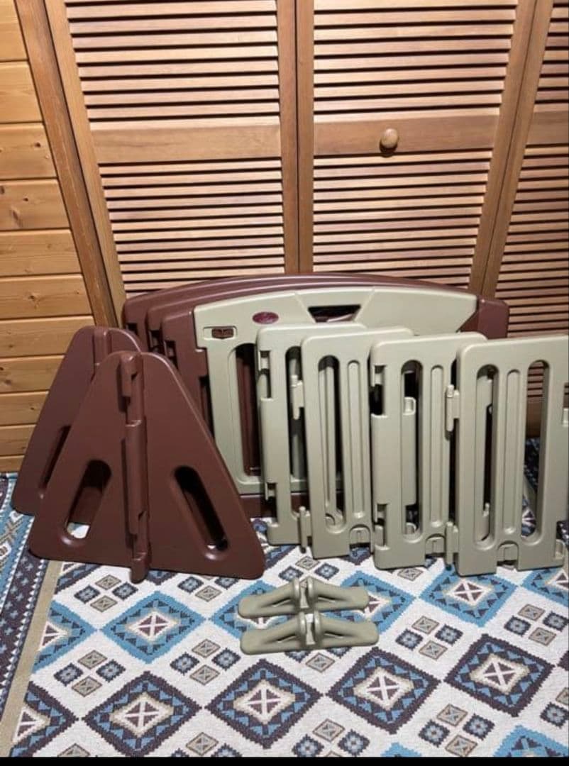 ほぼ新品❗️ 日本育児　キッズパーテーション　2ベビーゲート