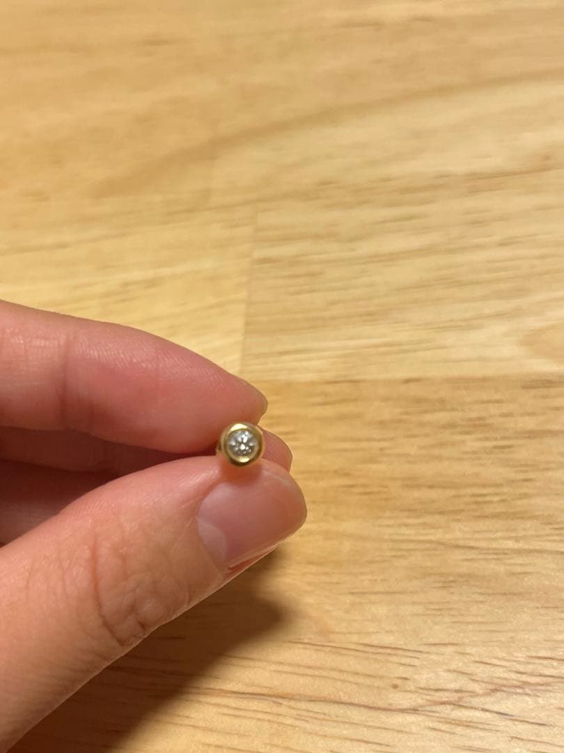 Tiffany 18金　片方のみ