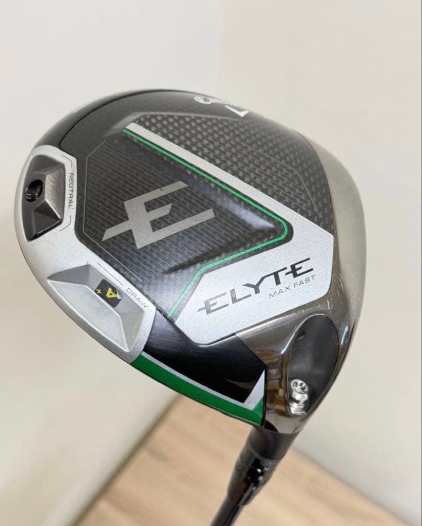 キャロウェイ ドライバー ELYTE MAX FAST 9.5° シャフト付き