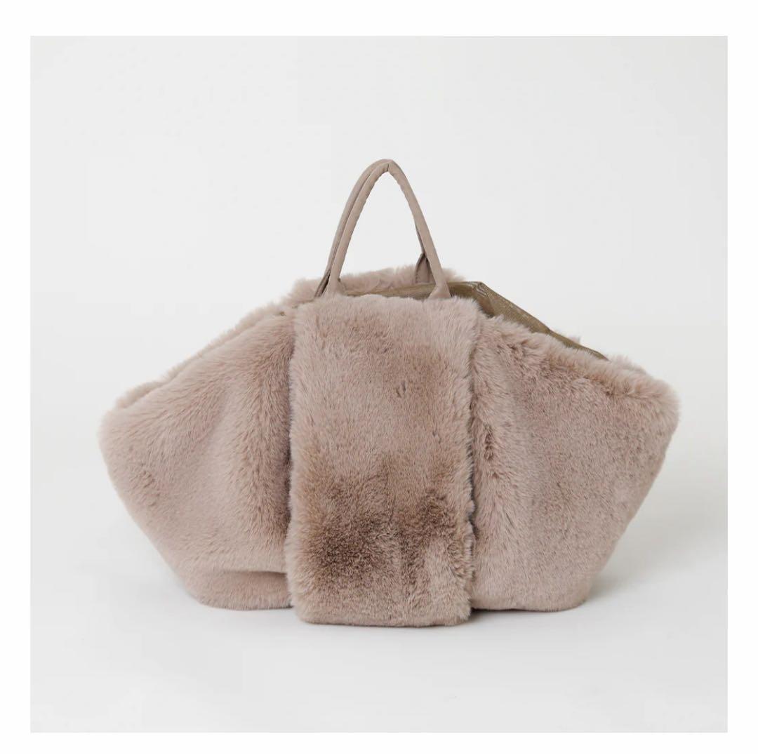 monchéri 2wayハンモック型メッシュ付きファースリングバッグ モカ