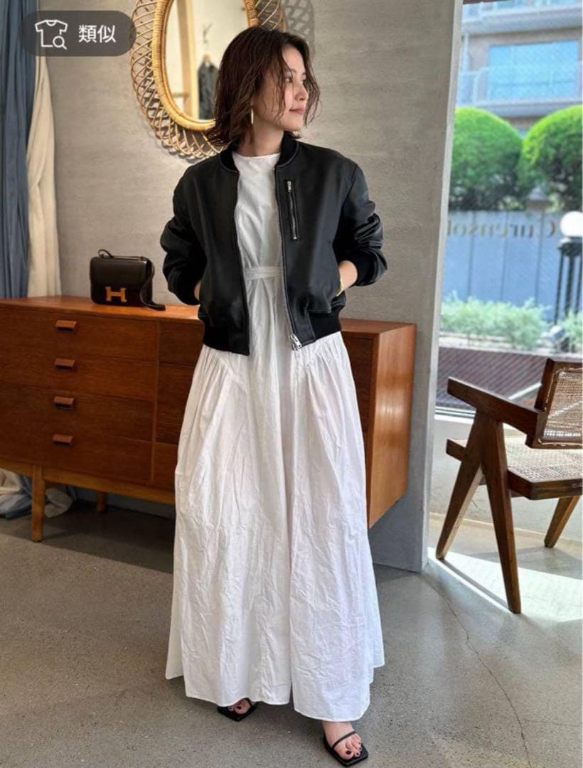 Curensology カレンソロジー【GELLI】 ショートレザーブルゾン