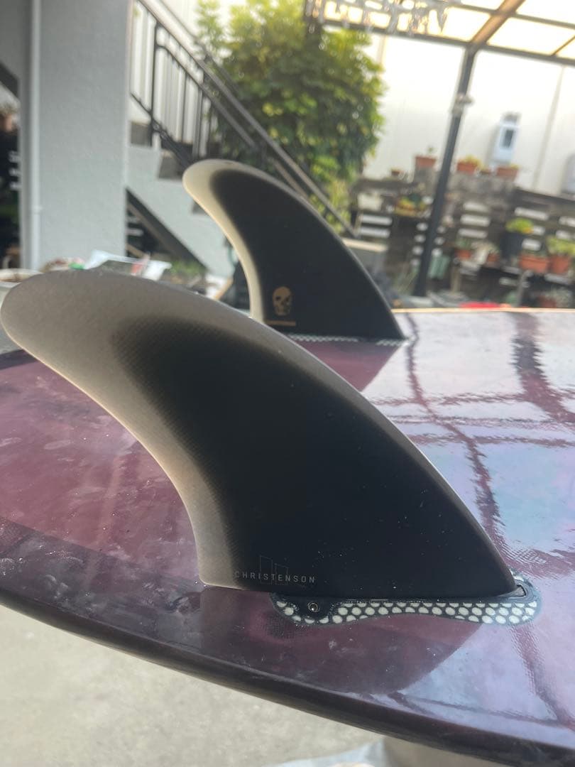 専用Beach Beat サーフボード 7'0 ミッドレングス　ツインフィン