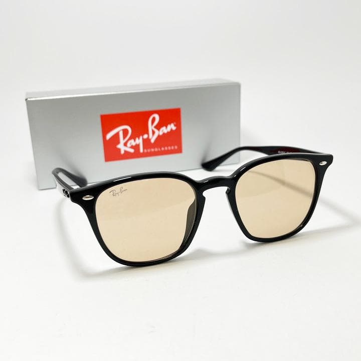 迅速配送！【RB4258F-601/93-52】レイバン サングラス ブラウン