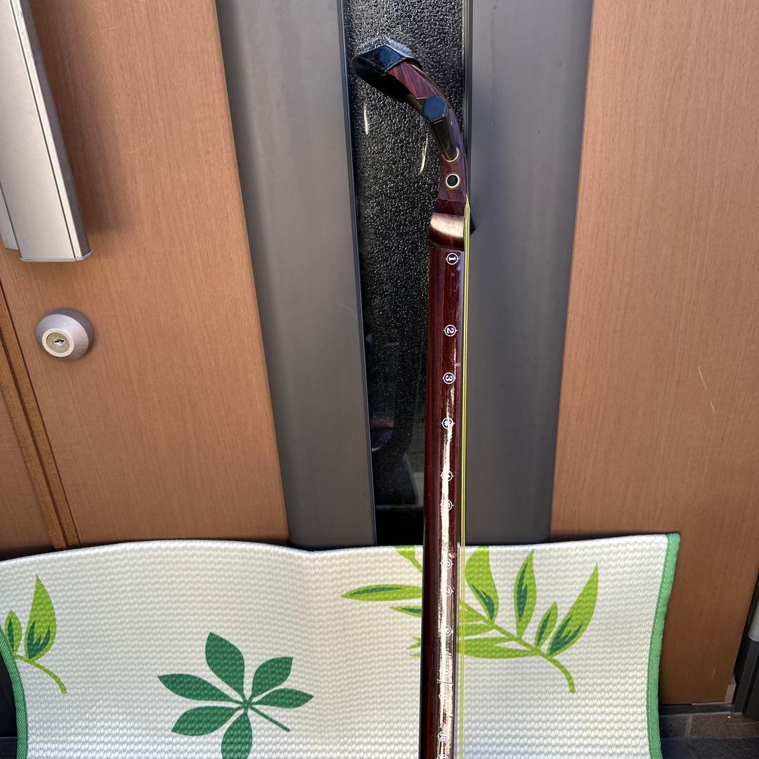 更にお値下げ中　最高級 紅木 稽古三味線 ケース付