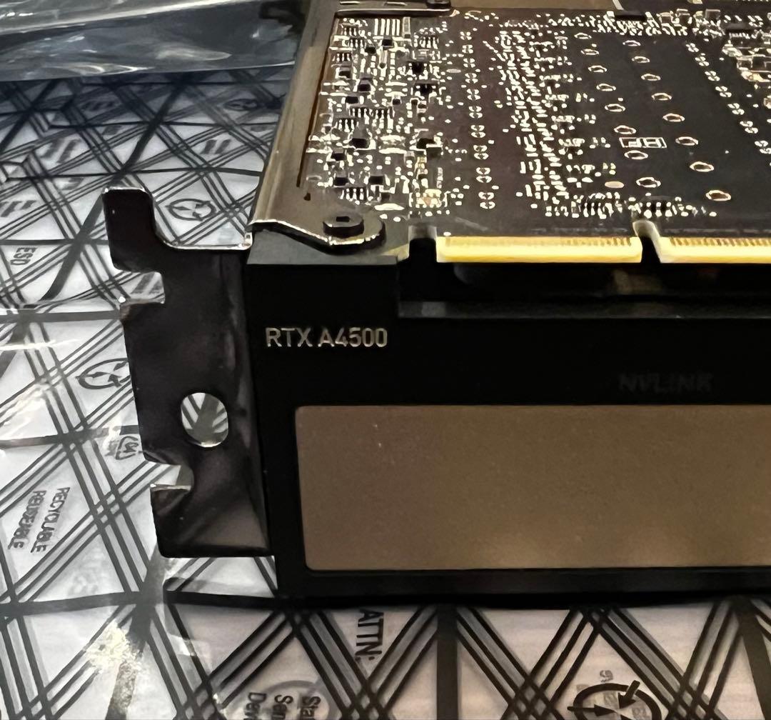 【meme】RTX A4500 グラフィックボード 4枚セット