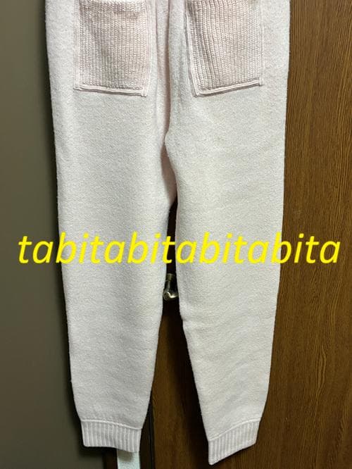 2/10限定値下　jonnlynx 　ニットパンツ ジョンリンクス　ピンク