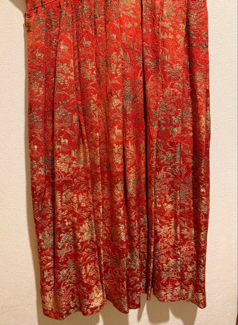 コムデギャルソン コムデギャルソン 刺繍ワンピース チャイナ