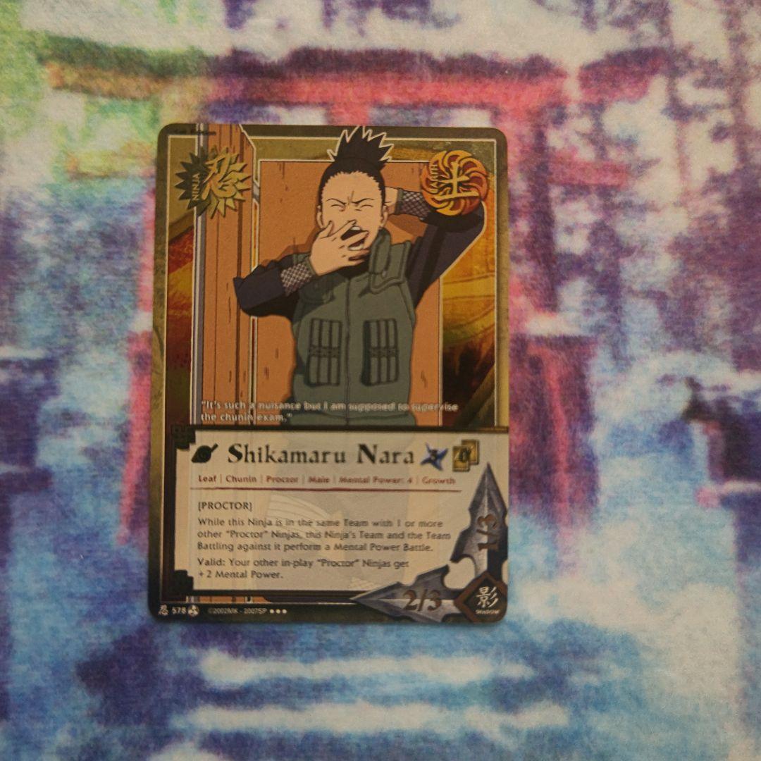 NARUTO ナルトカードゲーム CCG シカマル SR