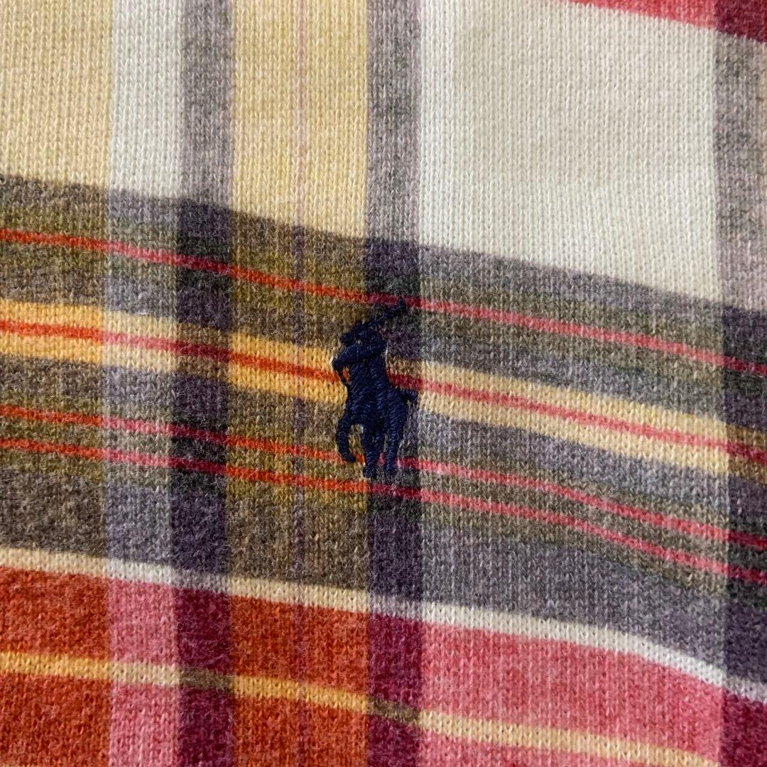 【正規品】ポロラルフローレン⭐️パーカー　コットン　チェック柄　XL