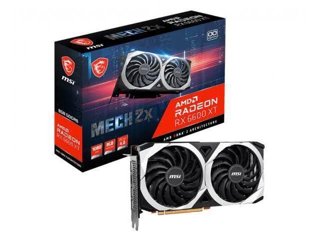 【新品】MSI Radeon RX 6600 XT MECH 2X 8G OC