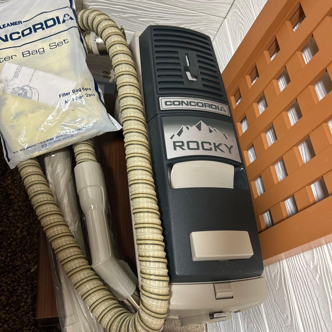 昭和レトロ 掃除機 CONCORDIAコンコーディア E-2000 箱入り