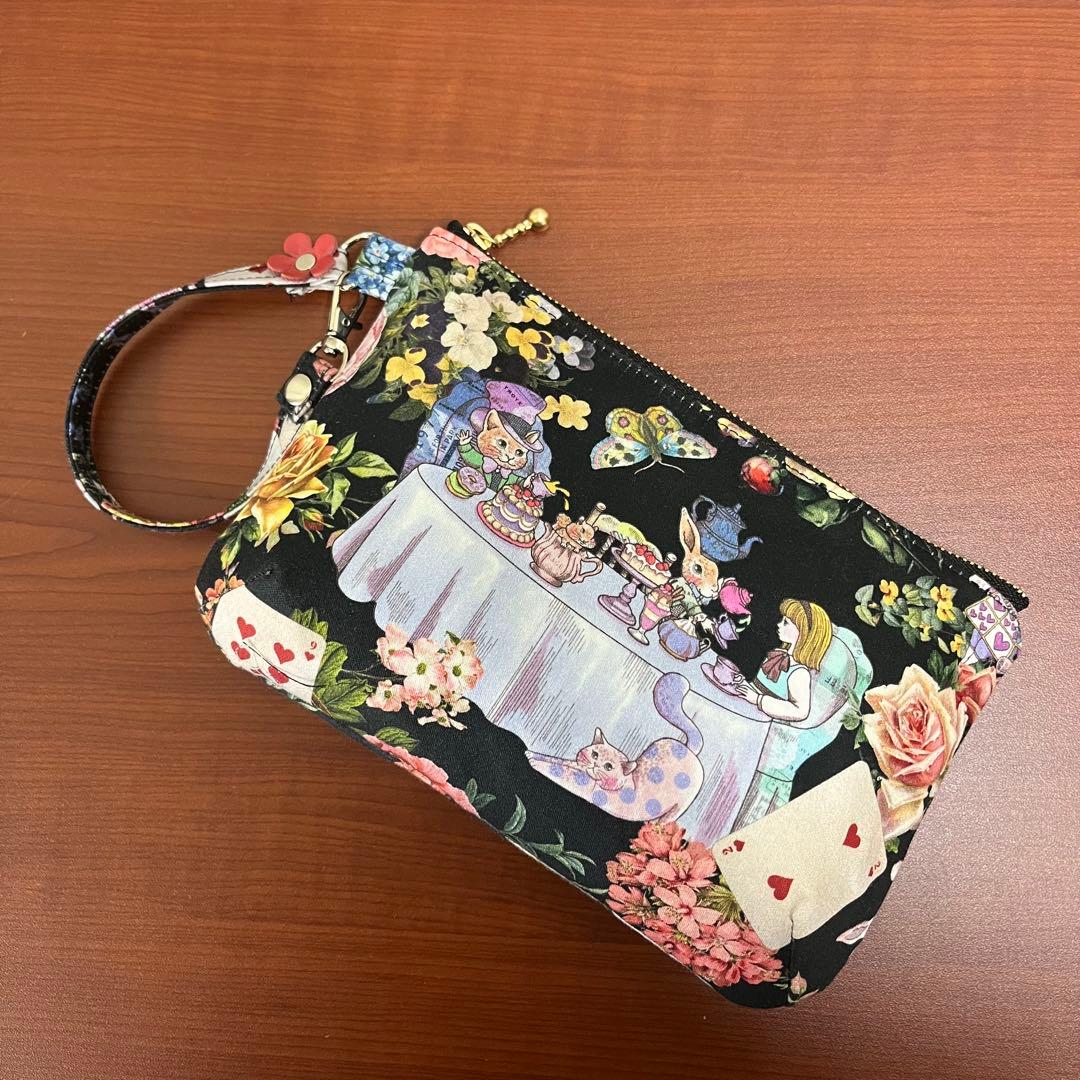 ジョリーフルール　メゾンドクチュール　40㎝たっぷりフリルリュック＆18㎝ポーチ