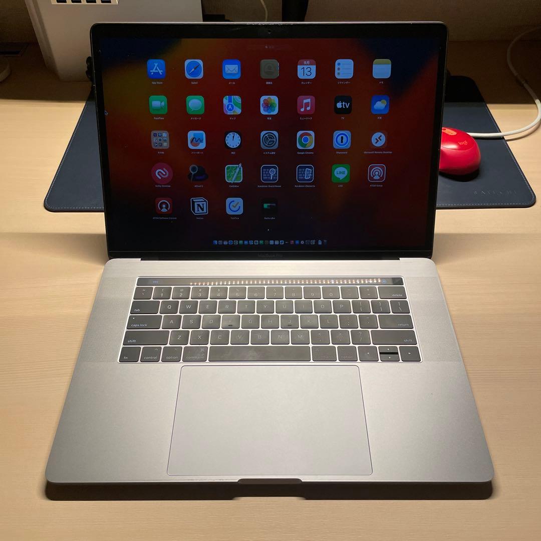 MacBook Pro Mid 2017 15インチ Touch Bar 512