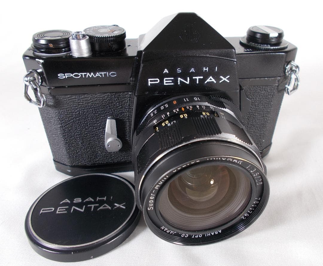 フィルムカメラ 整備済 完動品　Pentax SP　+ f/3.5　L184