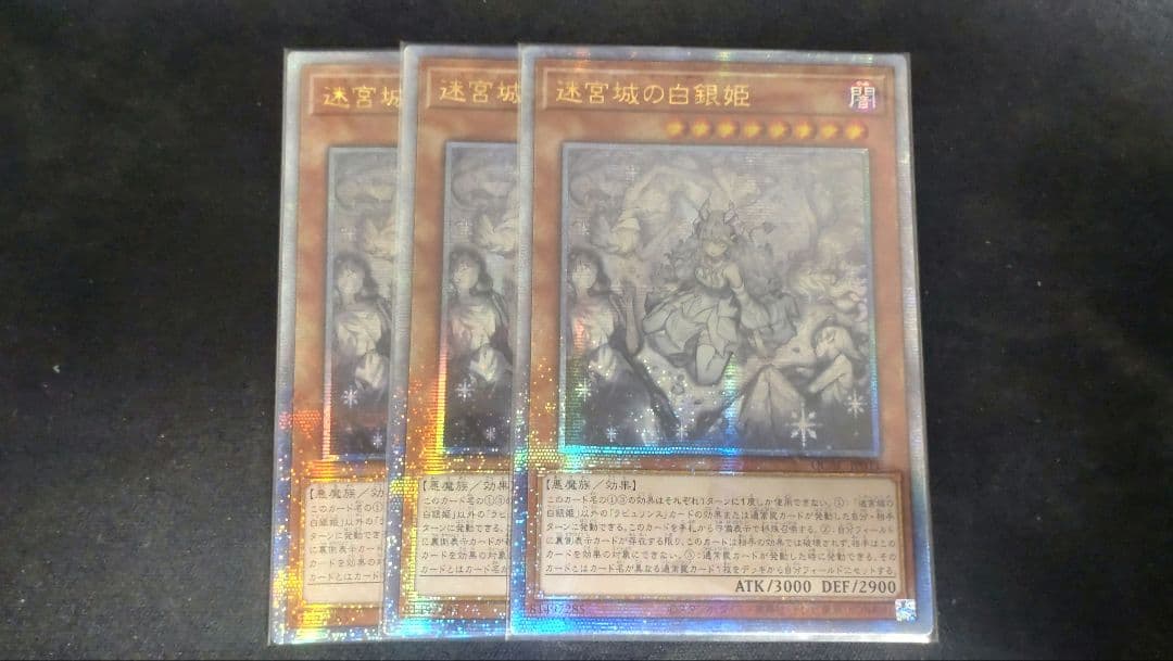 迷宮城の白銀姫　アジア版25th イラスト違い3枚セット