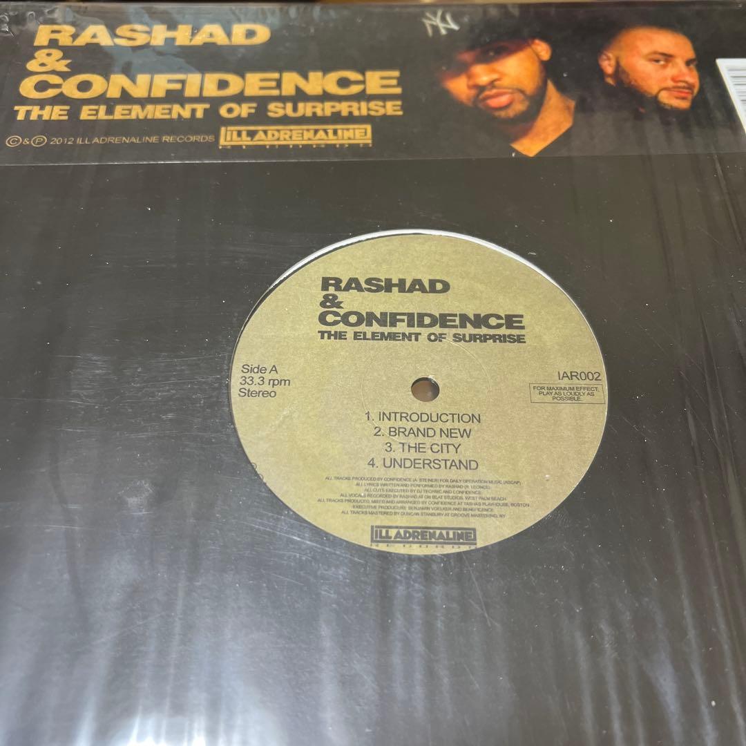 洋楽 Rashad & Confidence Element of Surprise