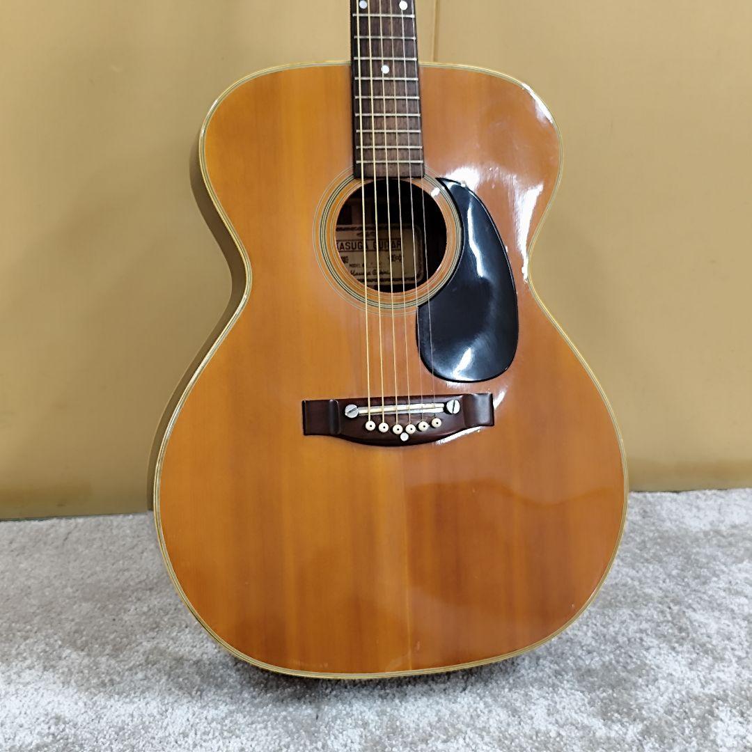 春日楽器 F-401 アコースティックギター ケース、カポタスト オマケ付