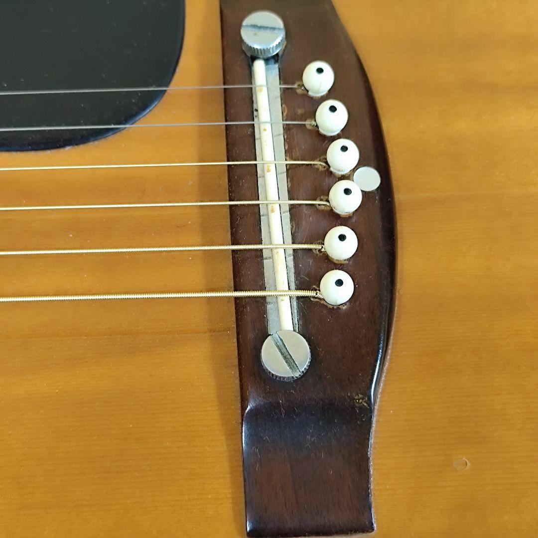 春日楽器 F-401 アコースティックギター ケース、カポタスト オマケ付