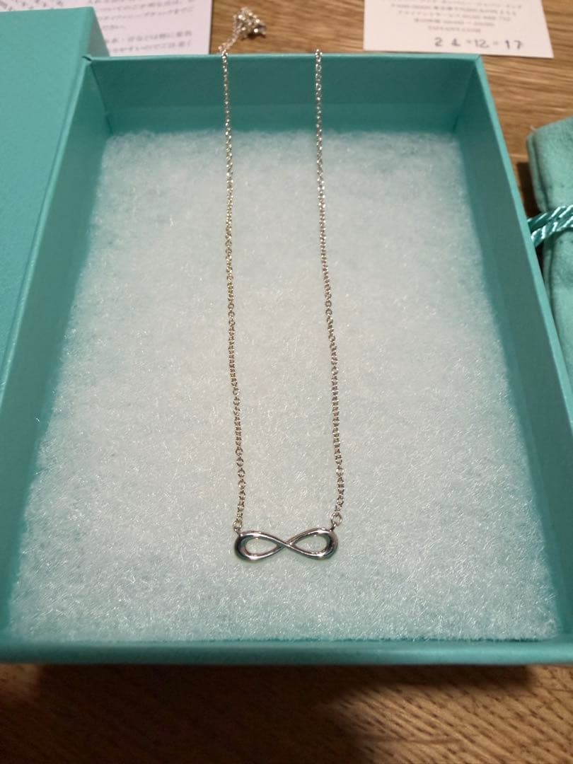 【けい　新品未使用】Tiffany & Co. 無限大モチーフ ネックレス