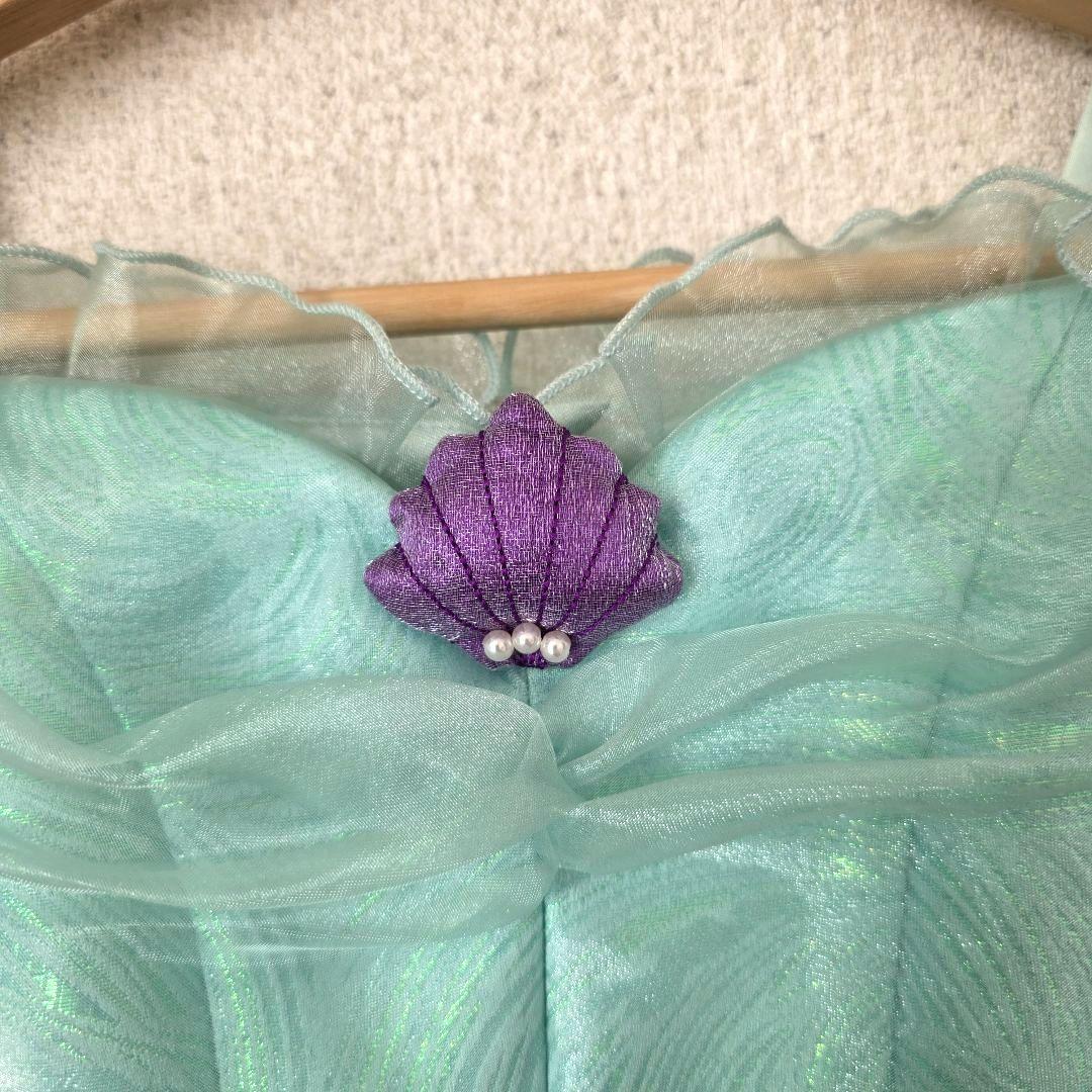 【美品】ビビディバビディブティック　ドレス アリエル　130cm おまけ付き