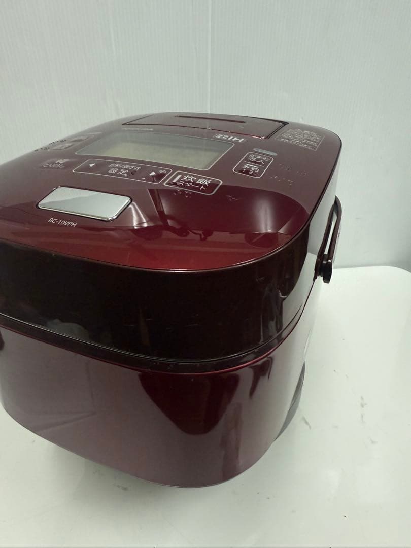 東芝 真空圧力IH炊飯器 RC-10VPH（グランレッド）