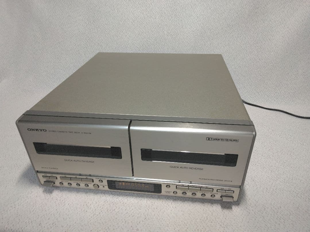 ONKYO K-W511M カセットデッキ　Wカセットデッキ