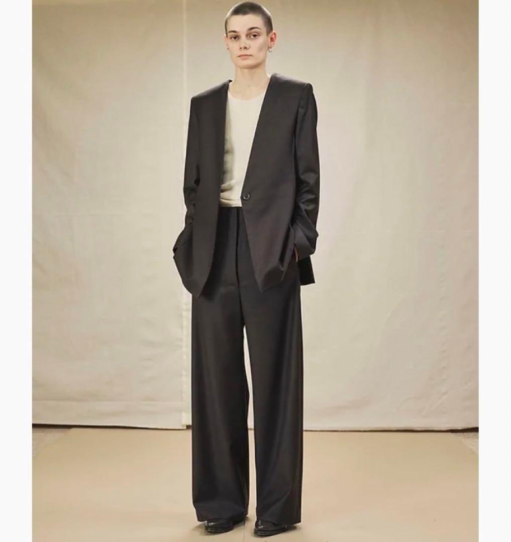 【美品】gabriela coll garments ノーカラージャケット