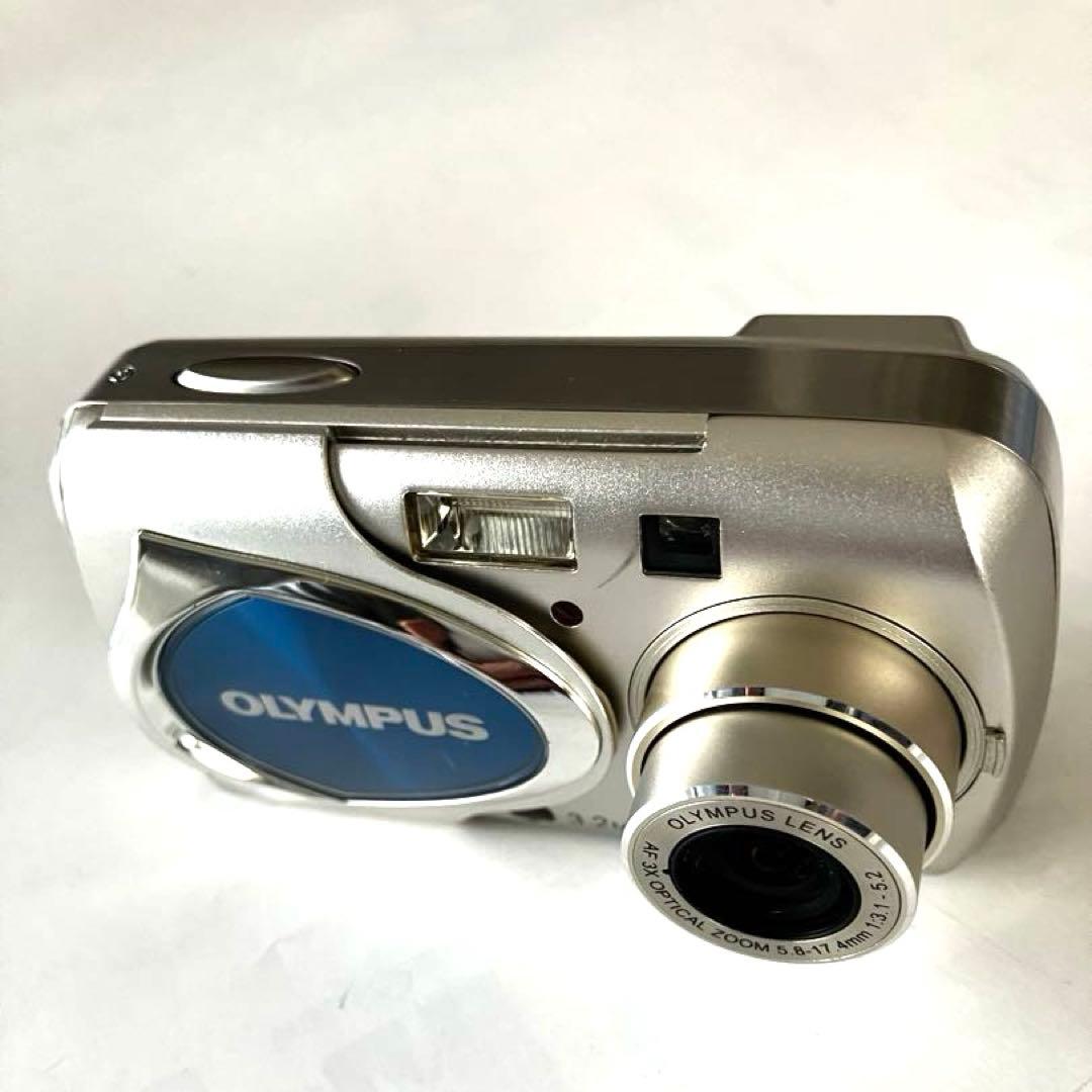 OLYMPUS μ-10 コンパクトデジタルカメラ シルバー