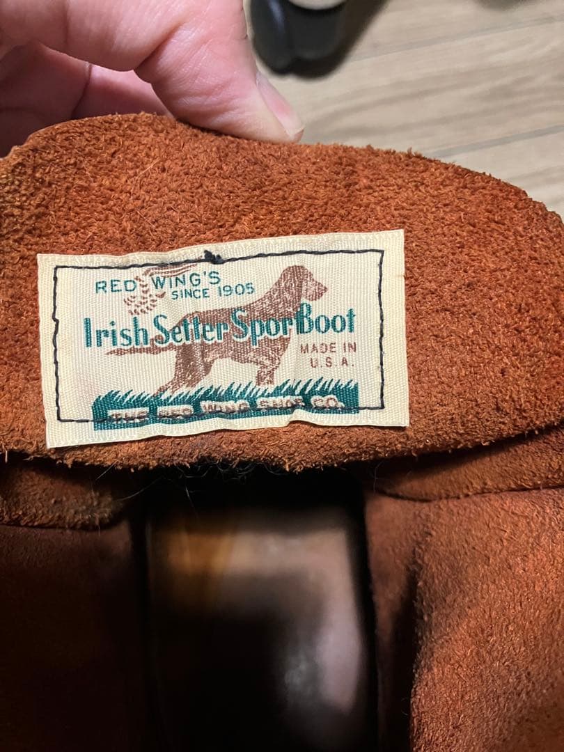 レッドウィング アイリッシュセッター 877 9.5インチ
