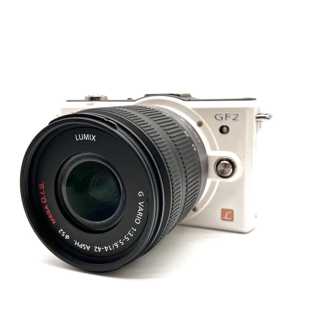 Panasonic DMC-GF2 ホワイト　14-42mmレンズキット