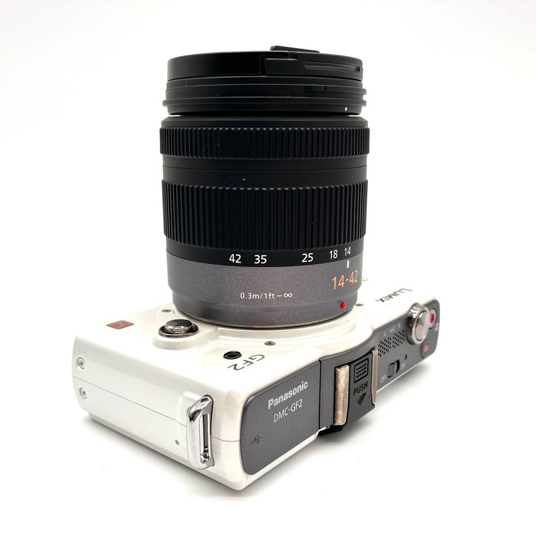 Panasonic DMC-GF2 ホワイト　14-42mmレンズキット