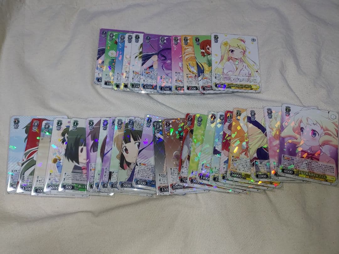 ヴァイスシュヴァルツ きんいろモザイク R RR WS 4コン