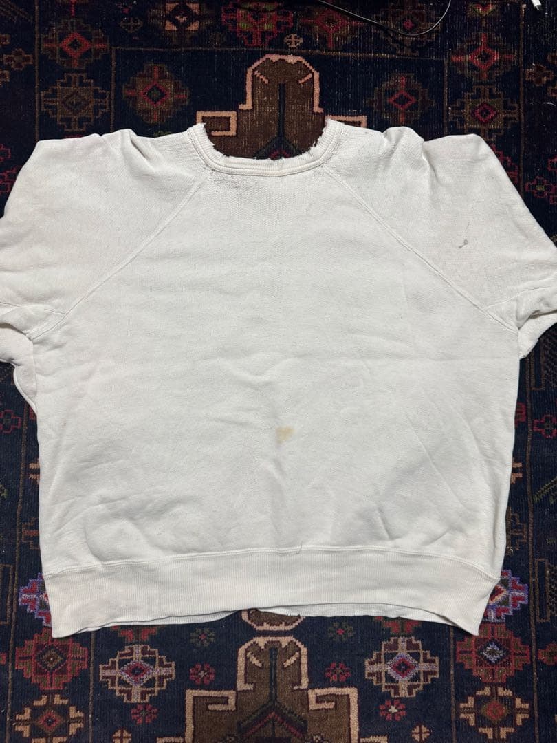 50s 60s スウェット 2トーン 2tone ラグランスリーブ カレッジ