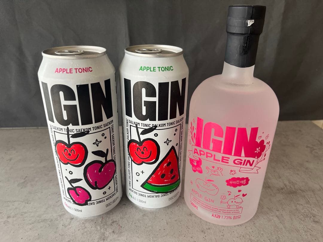 IGIN APPLE GIN PINK EDITION 新品 BTS JIN