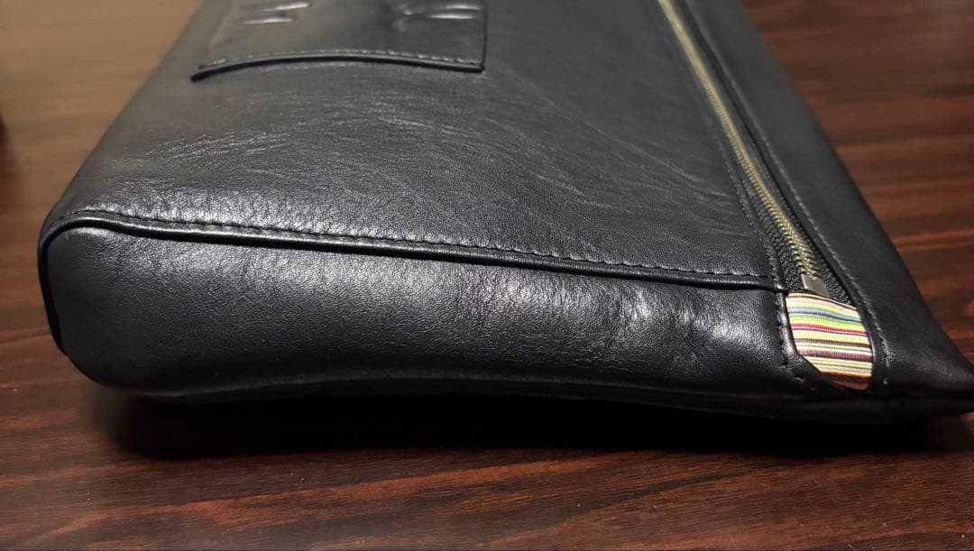 Paul Smith 黒 レザー バッグ