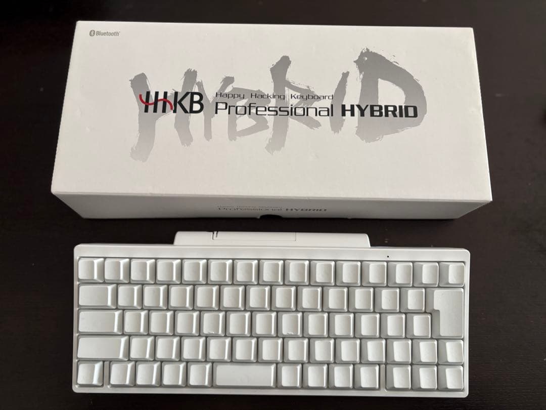 HHKB Professional HYBRID Type-S 無刻印／雪
