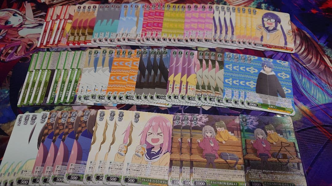 ヴァイスシュヴァルツ　ゆるキャン　RR以下4コン＋α