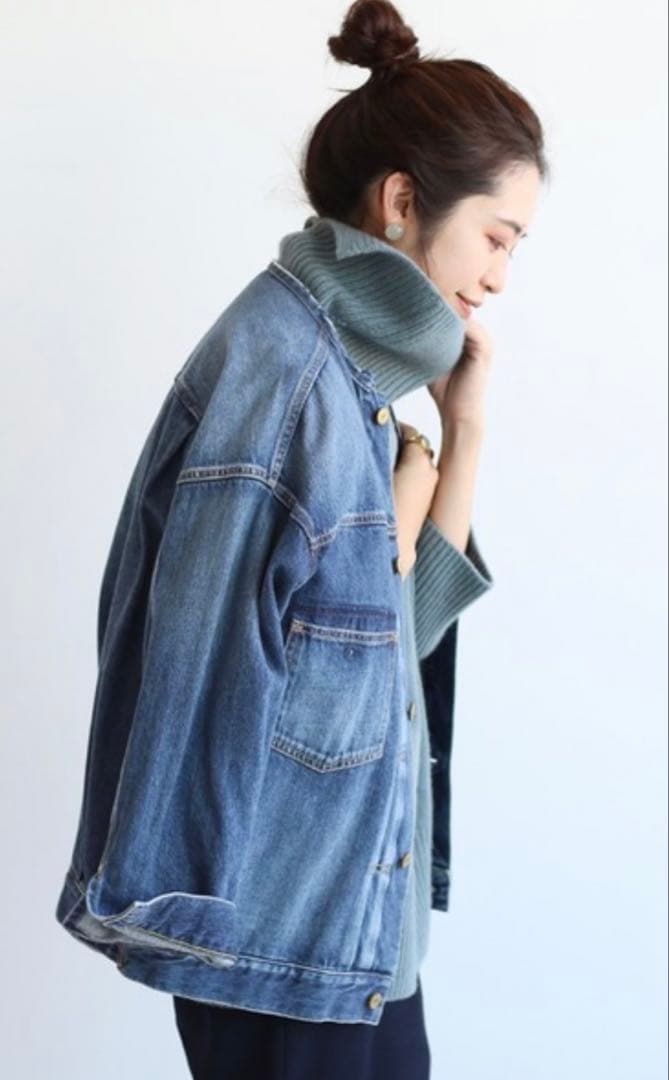 VACANCEちゃん♡  IENA リメイクルーズデニムブルゾン
