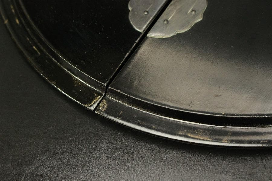 茶道具 瑞豊造 平 水指 共箱(A182)