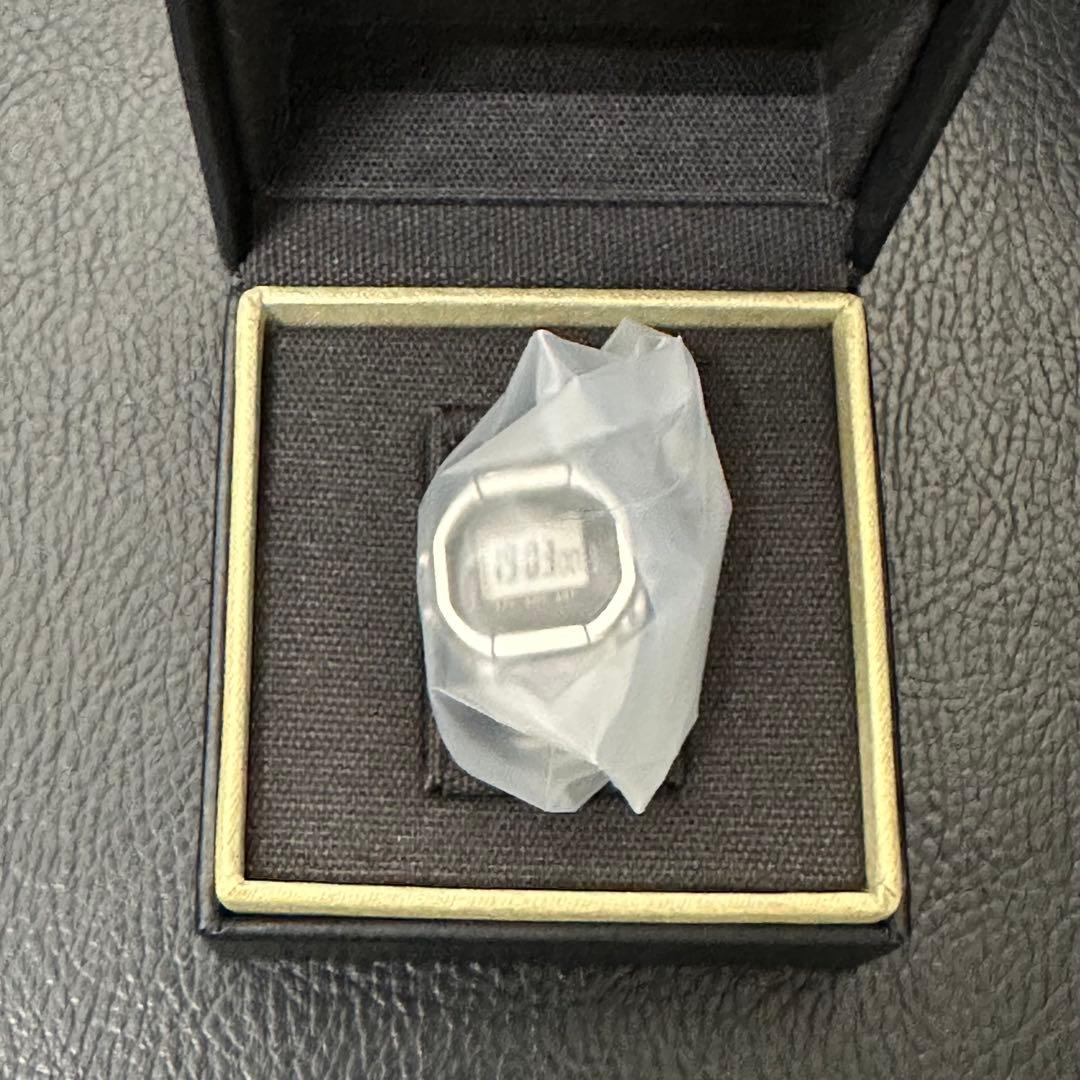 CASIO CRW-001-1JR リングウォッチ シルバー