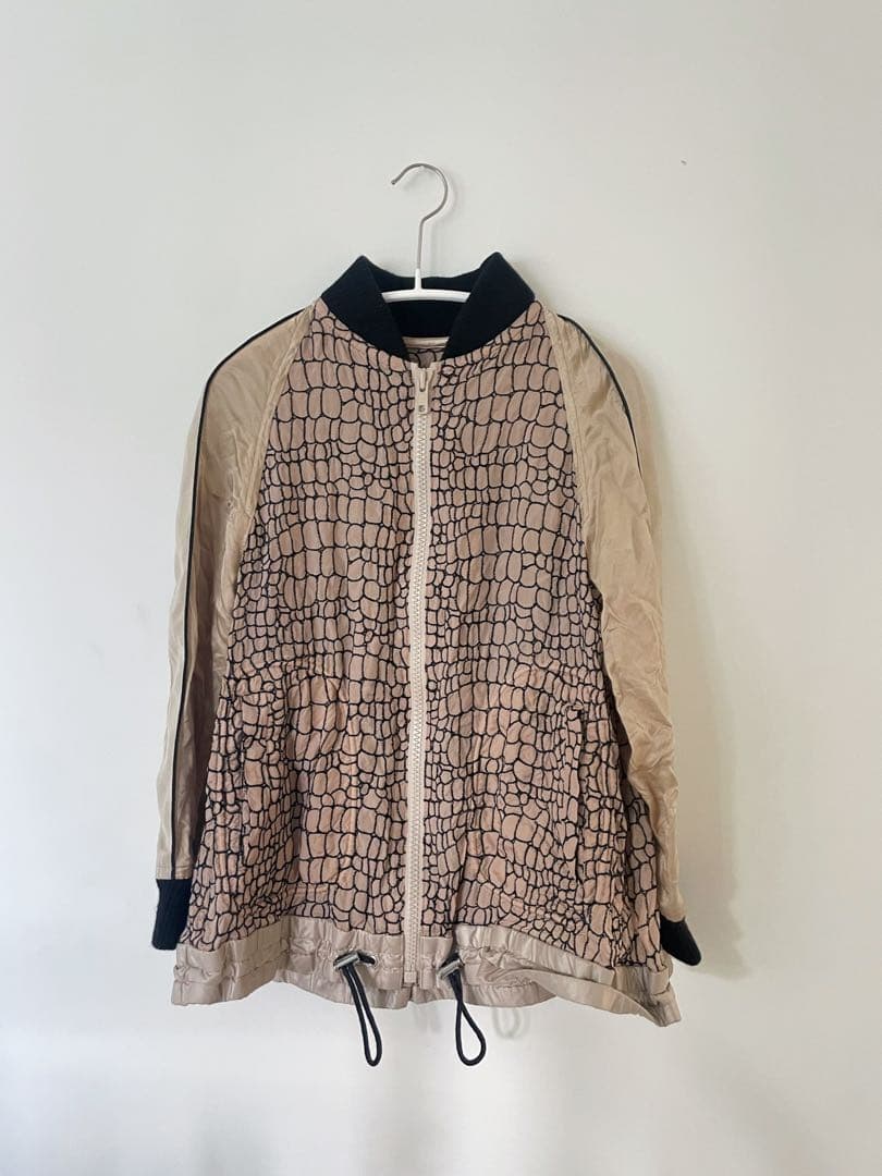 sacai サカイ ジャケット クロコダイル ブルゾン カーディガン トップス