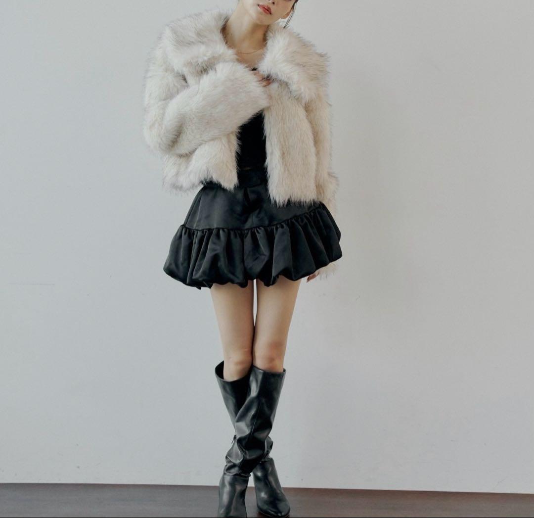 Chico ファー　ファーショートコート　ファーコート　コート　ファージャケット