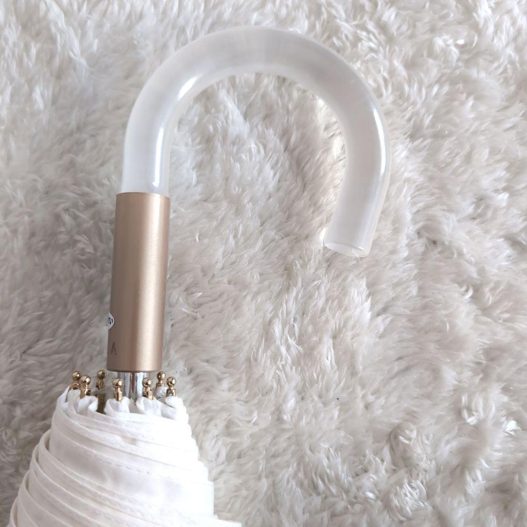 ★新品・未使用★フルラ　晴雨兼用　日傘　楽折　１級遮光　遮熱　ベージュ