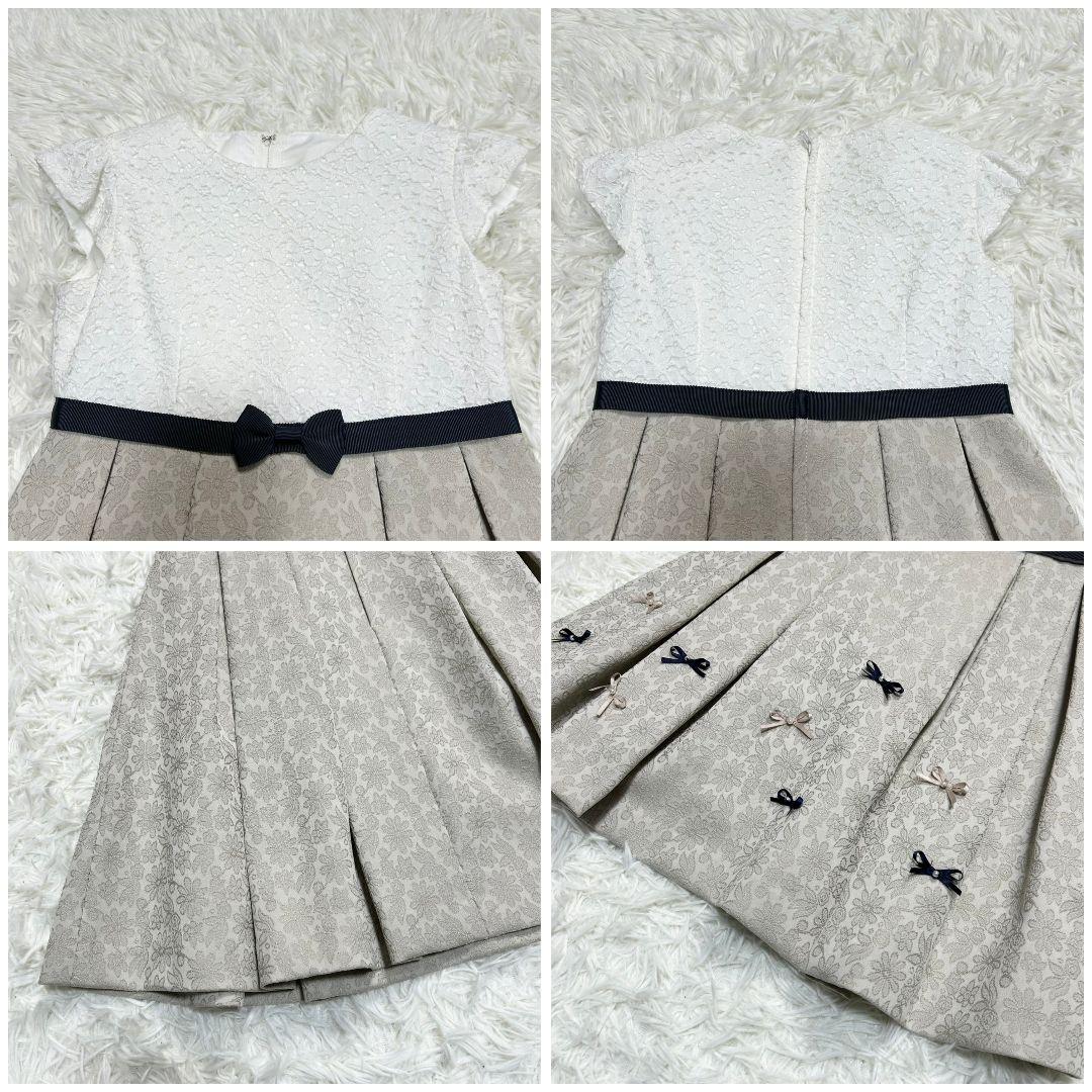 【美品】プティマイン フォーマル ワンピース キッズ 120 卒服