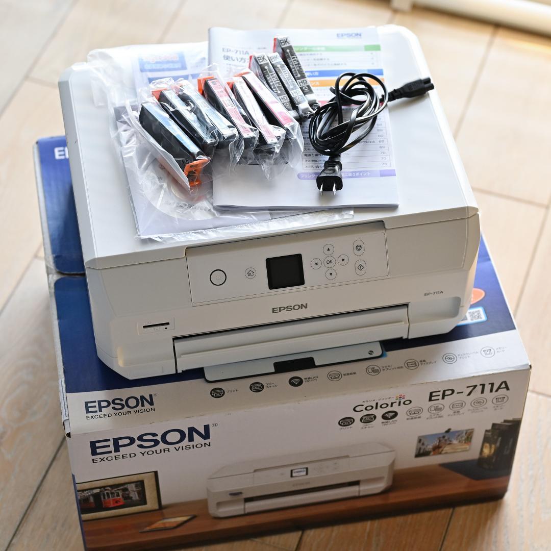 EPSON カラリオプリンター EP-711A