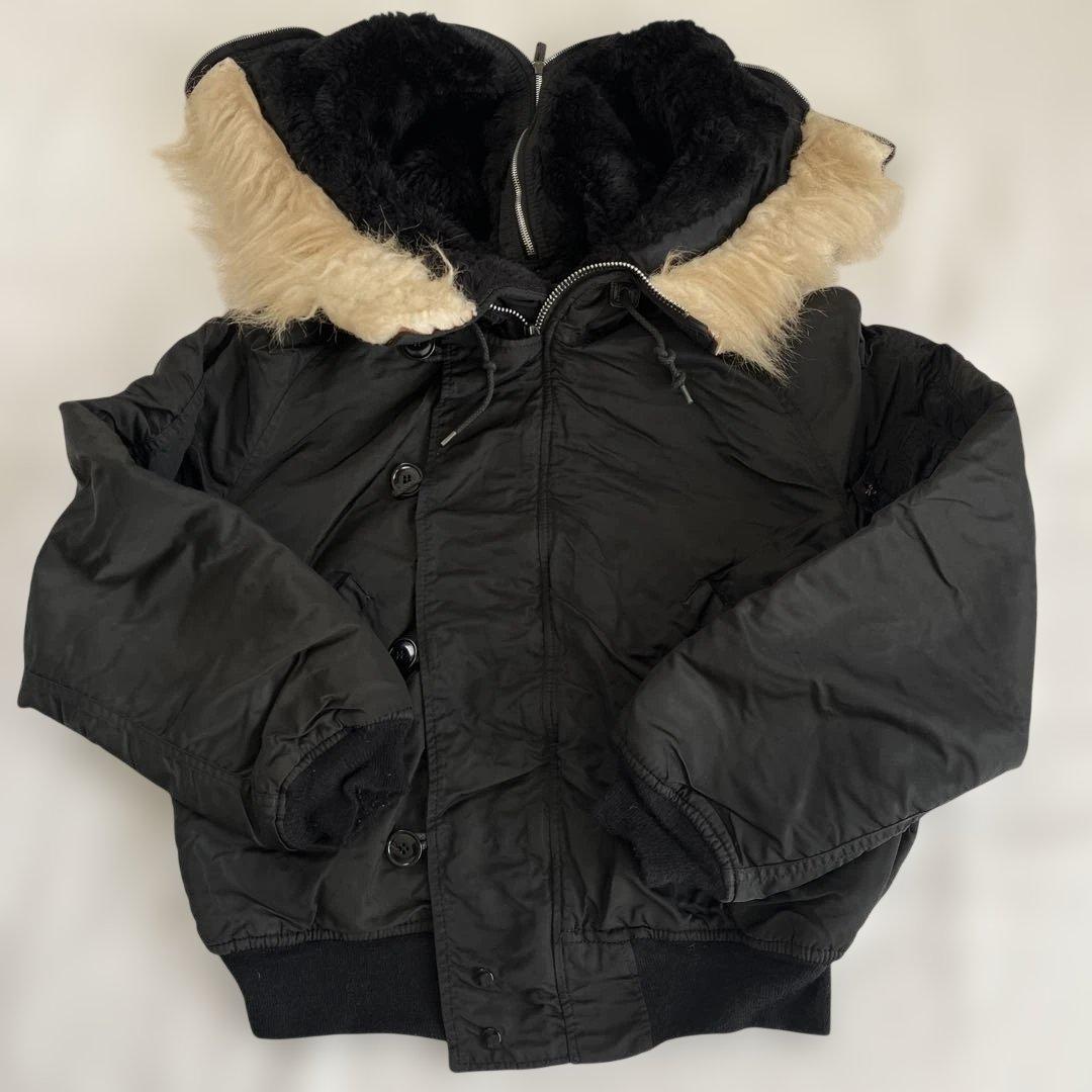 90s ALPHA INDUSTRIES N-2B フライトJKT USA製 L