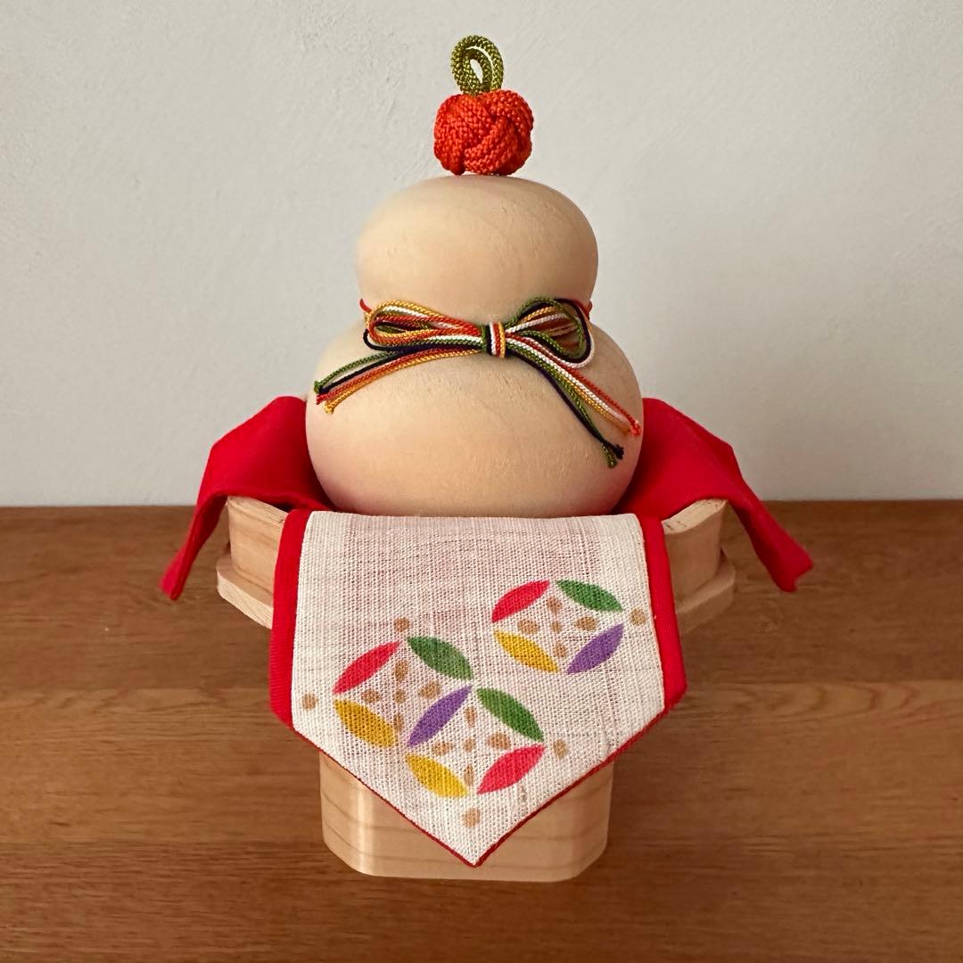 中川政七商店　木製鏡餅　終売品