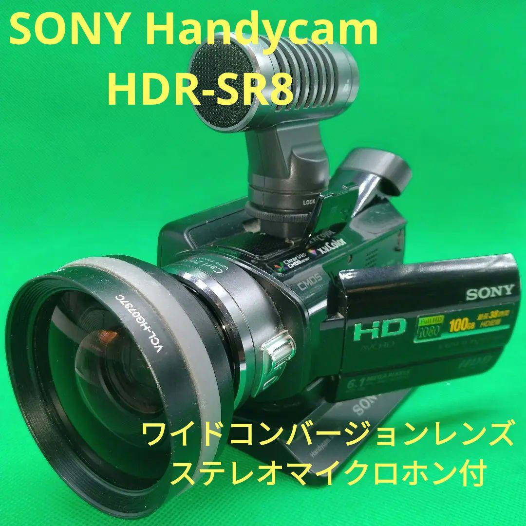 SONY ソニー HDD Handycam HDR-SR8 ビデオカメラ